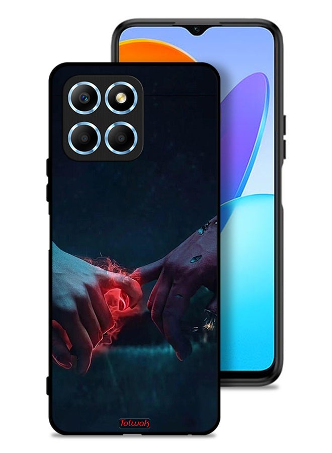 Tolwak Honor X6 Protective Case Cover Burning Hands - Image 1