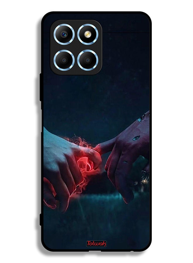 Tolwak Honor X6 Protective Case Cover Burning Hands - Image 2