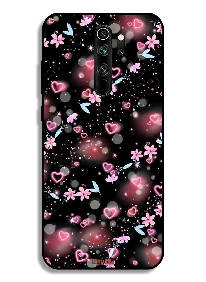 Tolwak Xiaomi Redmi Note 8 Pro Protective Case Cover Small Hearts And Flowers - Image 2