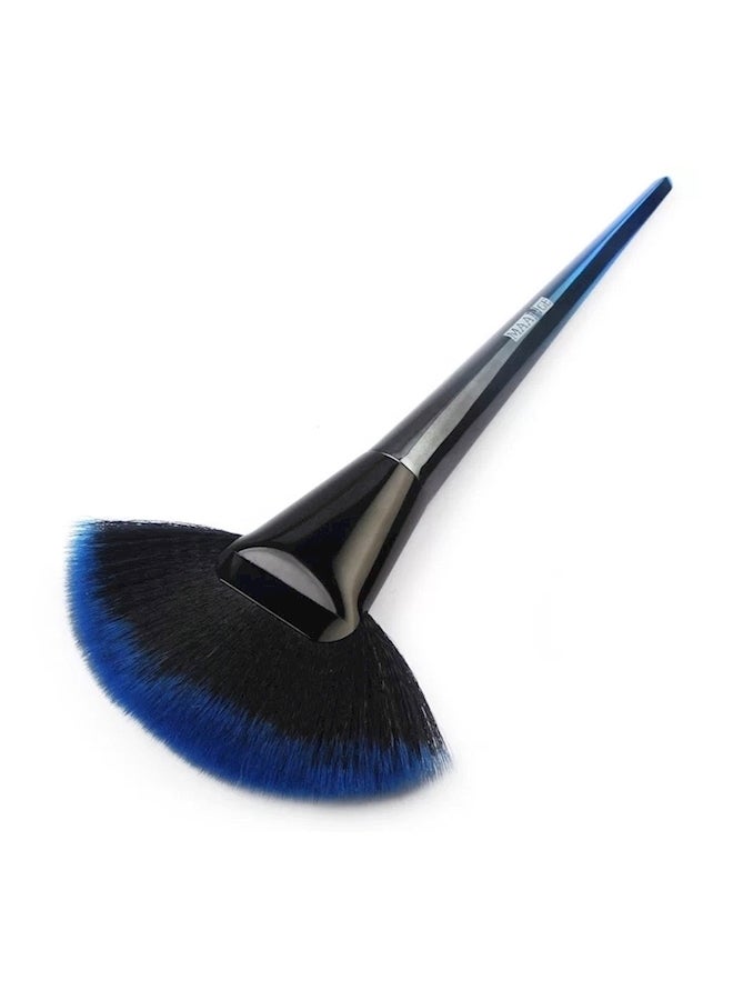 Makeup Foundation Powder Brush Blue/Black - Image 2