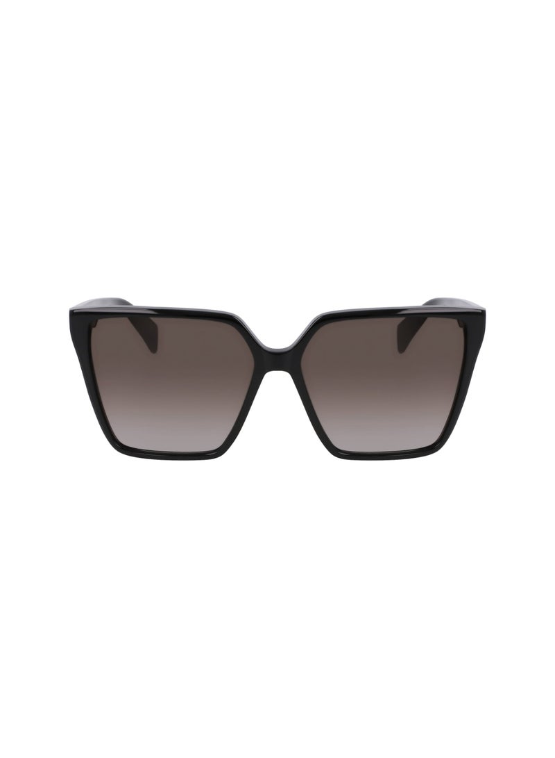 Liu Jo نظارات شمسية ليجو جو LJ798S 5814 (001) سوداء بإطار كامل من الأسيتات - Image 2