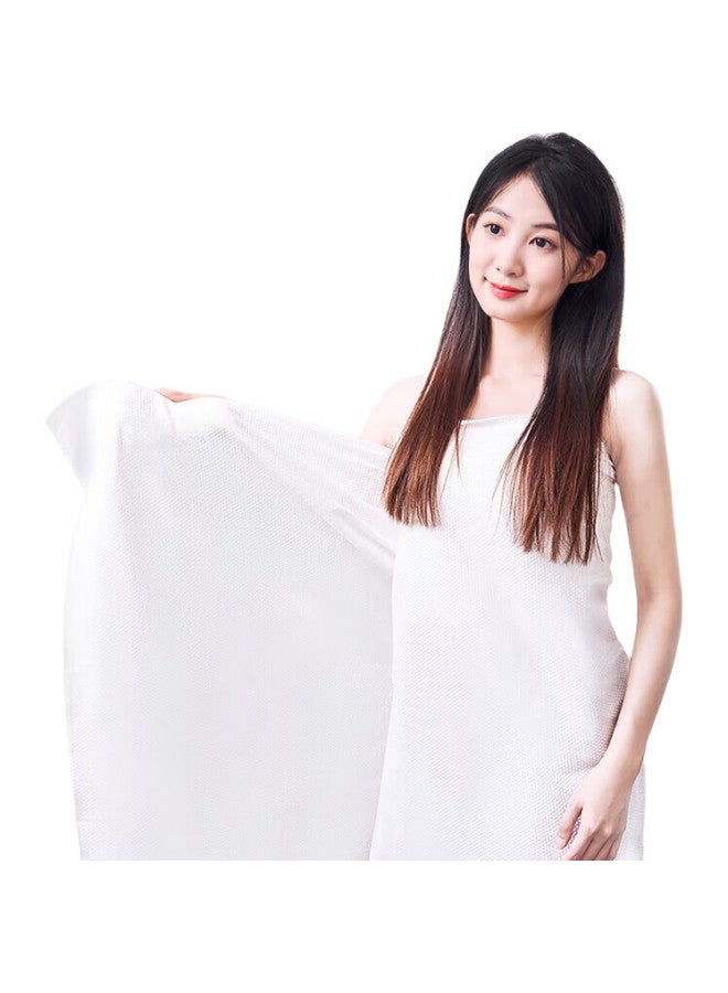 Suncojia Disposable Bath Towel, Extra Large And Thick, Portable Bath Towel For Travel And Hotels, Vacuum-Sealed 5-Pack - Image 1