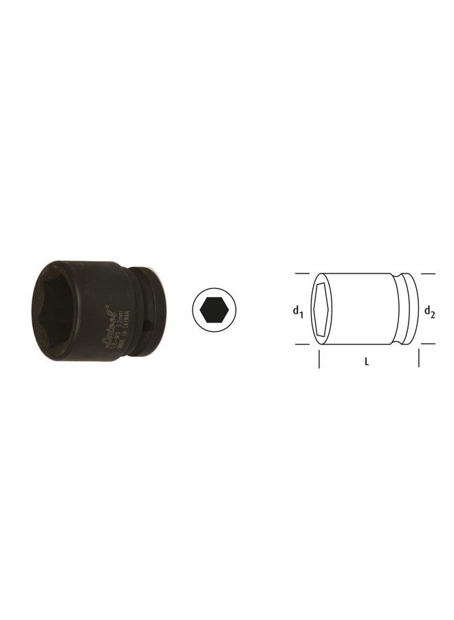 OSAKA LN34S36 - OSAKA 3/4"DR. 6PT STD. Impact Socket, 36mm