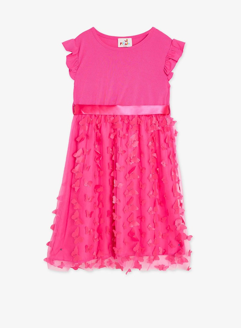 Pinata Butterfly Embellished Occasion Dress - Image 2