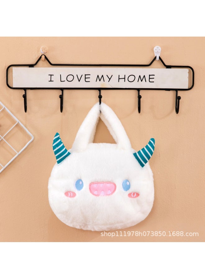 Strict Selection Of Plush Toy Manufacturers Small Monster Plush Bag Cute Toy Doll Bag Wholesale-Color:AD03 Duck Tote - Image 3