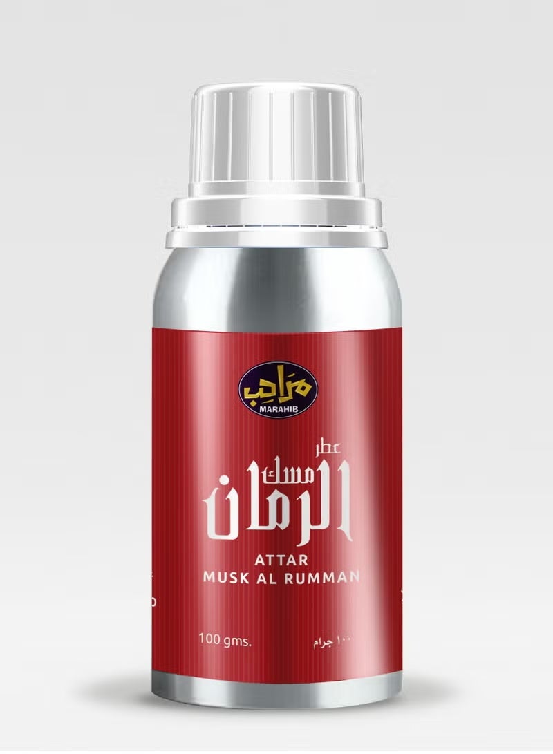 مسك الرمان زيت عطري مركز 100 جم