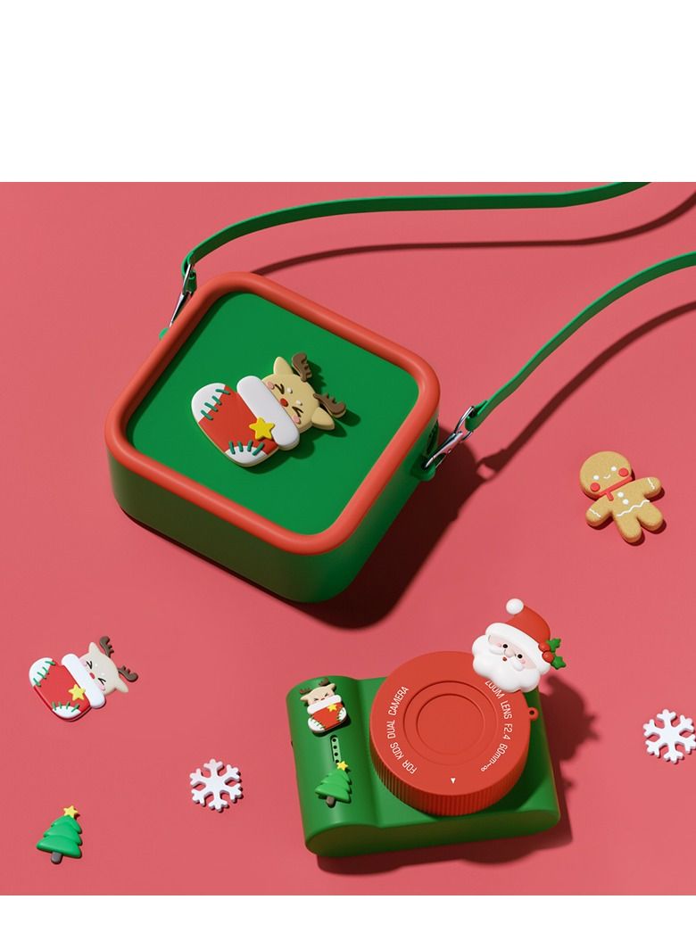 GULFLINK Christmas Gift Kids Toy Camera for Child Boys Girls 1000mah Green - Image 4
