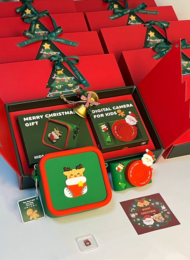 GULFLINK Christmas Gift Kids Toy Camera for Child Boys Girls 1000mah Green - Image 2