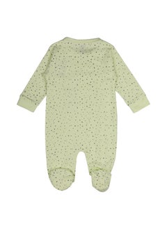 Babies Basic 100% Cotton Printed Long Sleeves Jumpsuit/Romper/Sleepsuit With Feet Covering For Babies  - Image 2
