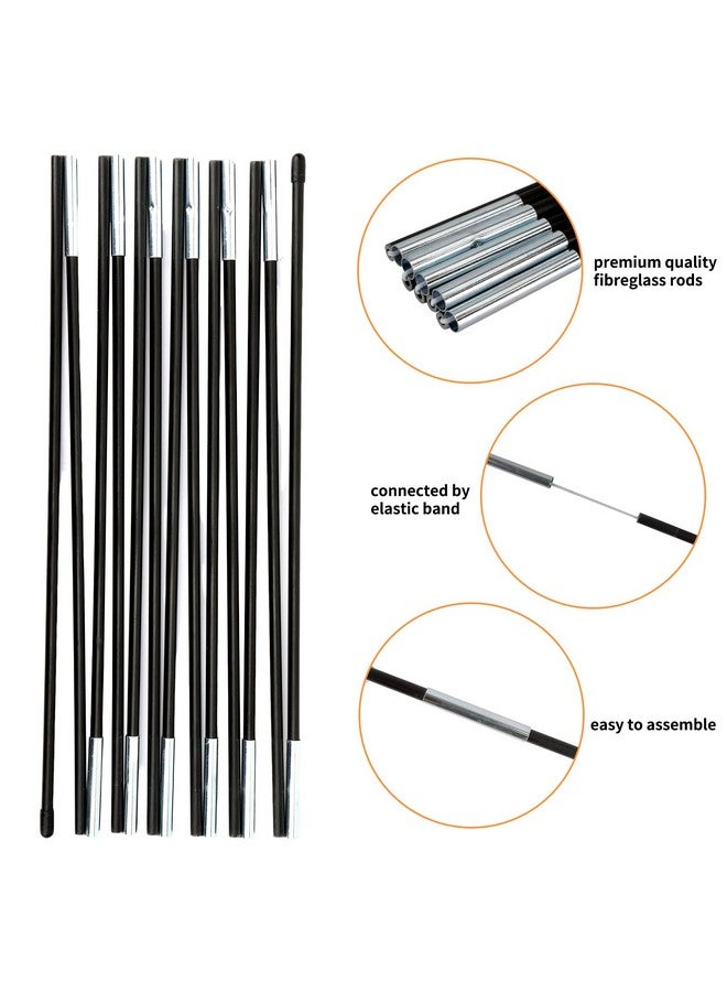 RUBFAC Balloon Arch Kit, 8ft Tall & 9ft Wide Adjustable Balloon Arch Stand with 2 PVC Bases,2 Water Fillable Bags, 50pcs Balloon Clips for Wedding Birthday Party Baby Shower Supplies Decoration - Image 4