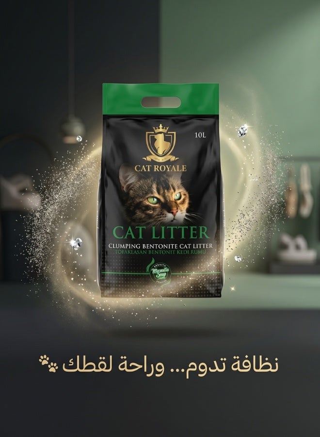 Cat Royale Clumping Cat Litter with Marseille Soap Scent | 5L for Easy Cleaning & Lasting Freshness - Image 2