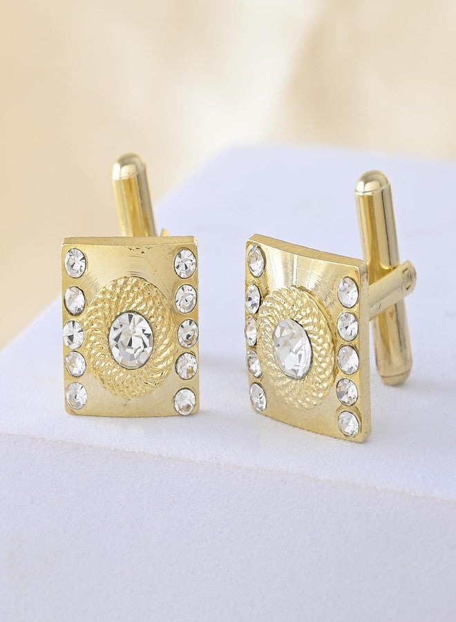 VOYLLA The Executive Mens Cufflinks|Cufflinks For Men|Gift For Men|Formal|Chic|For Brother|For Lover - Image 2