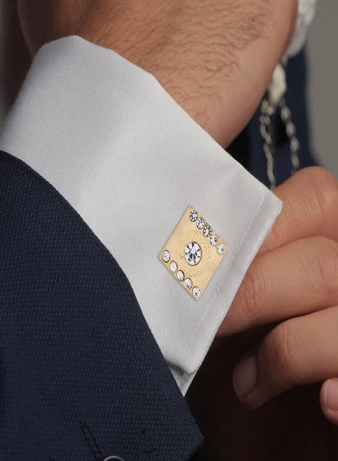 VOYLLA The Executive Mens Cufflinks|Cufflinks For Men|Gift For Men|Formal|Chic|For Brother|For Lover - Image 3