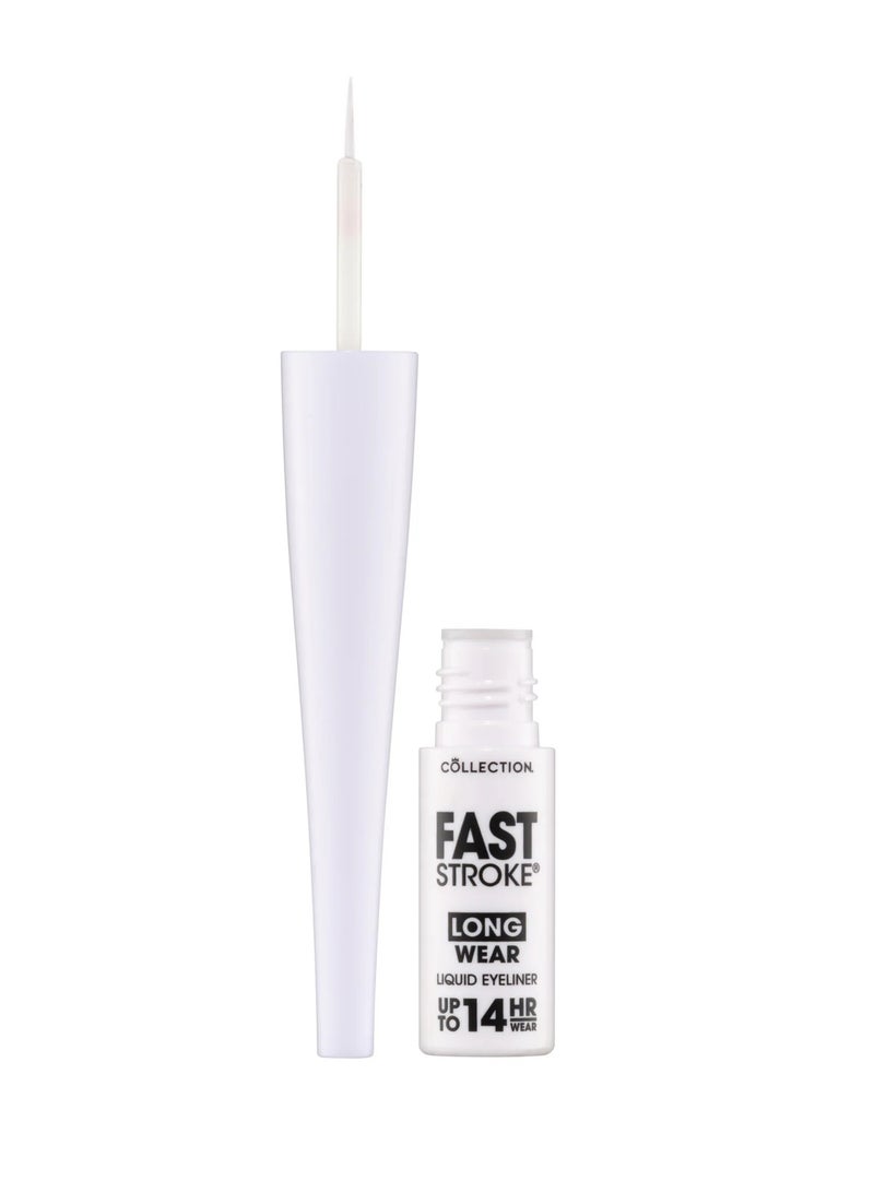 Collection Fast Stroke Long Wear Eye Liner - White - Image 2