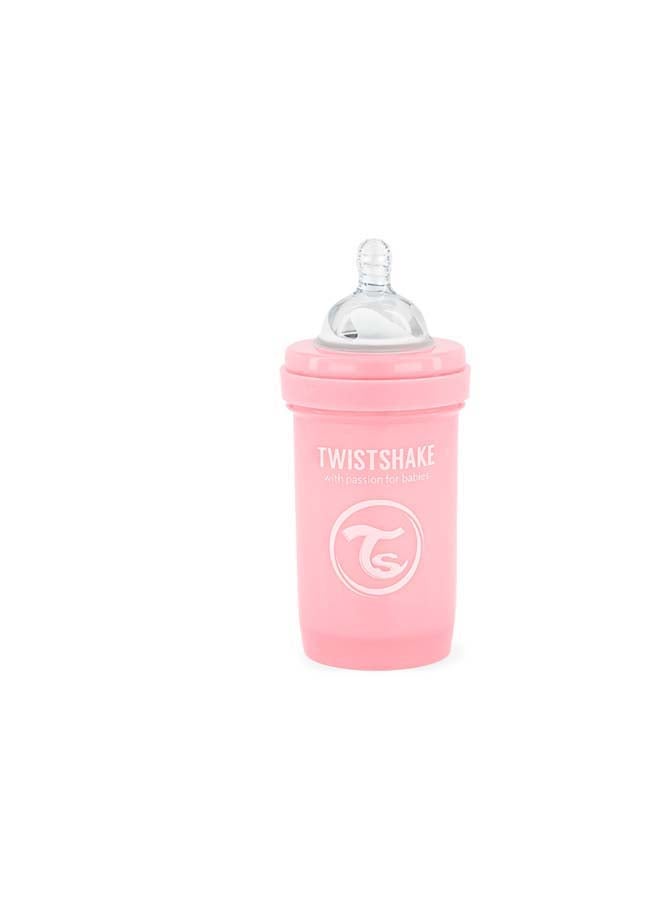 Twistshake Anti-Colic 180ml Pastel Pink - Image 1