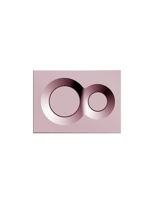 Kohler - KOHLER LYNK Pneumatic Dualflush Faceplate in Rose Gold color compatible with Kohler Pneumatic inwall tank or cistern tank - Image 1