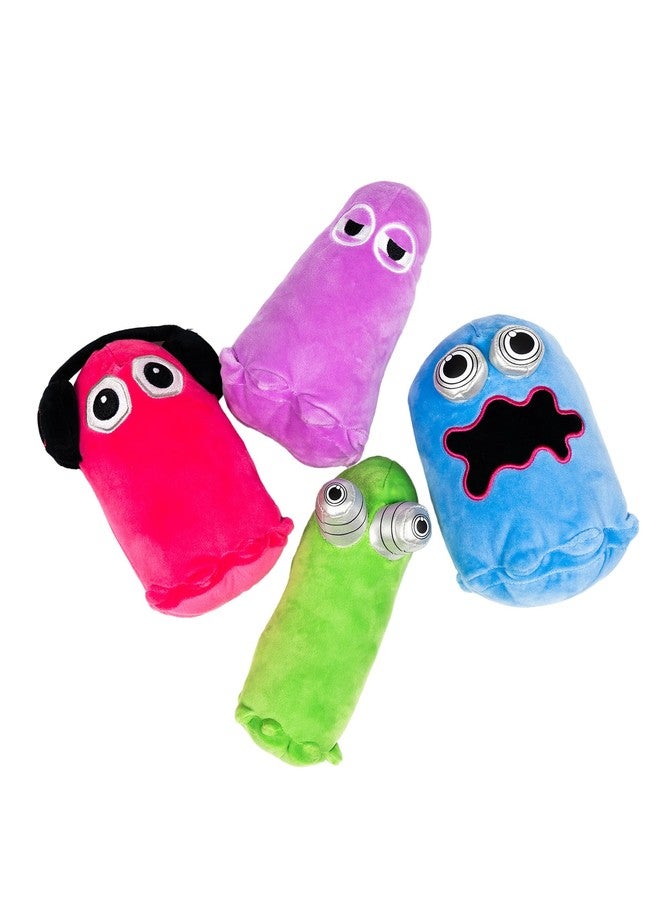 A FOR ADLEY Official Merch Baby Rainbow Ghost (4 Pack) All Four of Those Stuffed and Lovable Rainbow Ghosts in One Pack Ready to Play and be Cuddled - Image 1