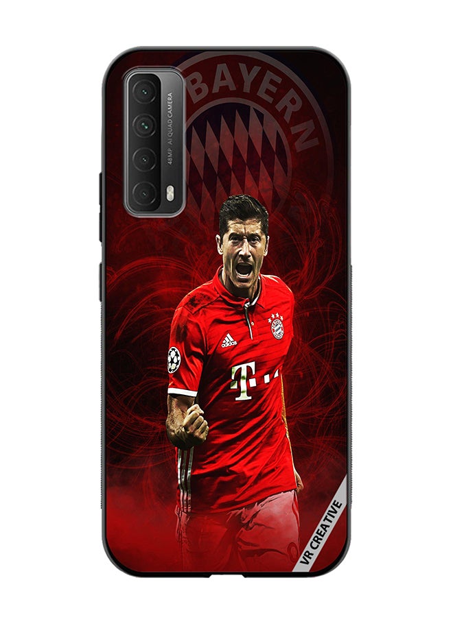 VR CREATIVE Protective Case Cover For Huawei Y7a Lewandowski Design Multicolour - Image 1