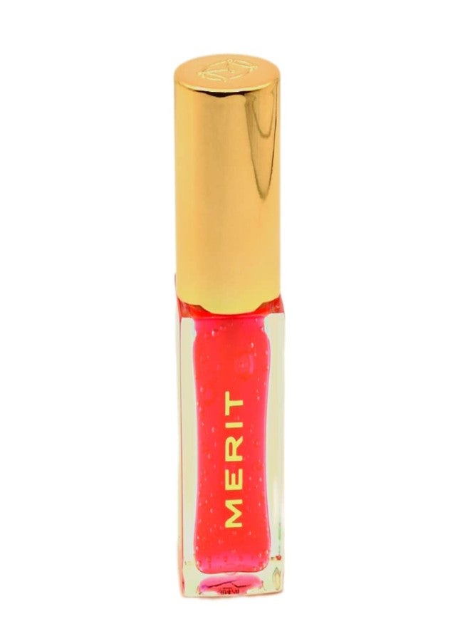 MERIT Shade Slick Gelée Sheer Tinted Lip Oil Les Deux - Image 1