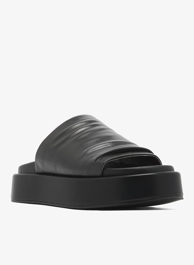 London Rebel  Remi Single Strap Flat Sandals for Women | Best Price UAE