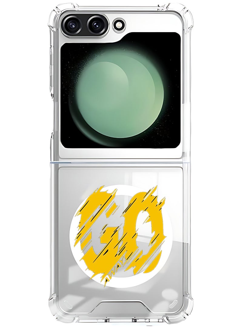 Theodor Magnetic Case for Samsung Galaxy Z Flip 5 Compatible with MagSafe Wireless Charging, Shockproof Phone Bumper Cover Go - Image 1