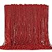 EOBOH 144PCS Bead Necklace Red Christmas Bead Stuff Party Favors 33 Necklaces Festival Parade Throw Accessories for Wedding Birthday Valentines Mardi Gras Christmas Celebrations Decorations - Image 2