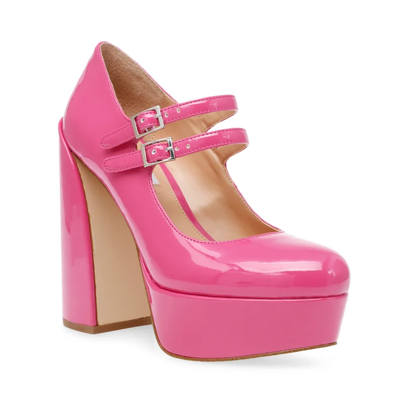STEVE MADDEN High-Casual Pink Women's Heels