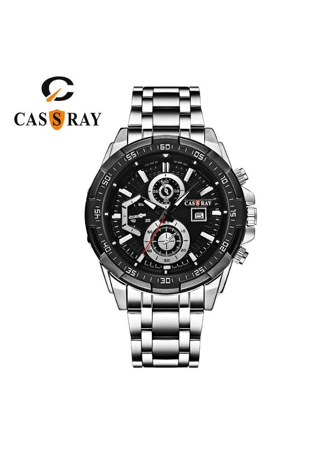 CASSRAY New glow-in-the-dark watch for boys and teenagers, trendy sports watch for men, cool watch for Instagram users, vintage waterproof quartz watch, retro quartz watch - Image 1