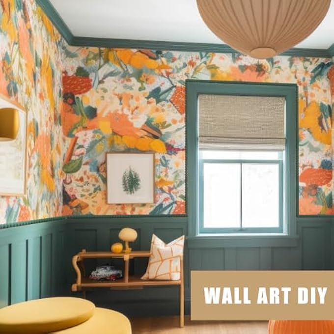 12 PCS DECORATIVE BEADED WOOD TRIM HALF WOODEN BEADS TRIM MOLDING 15. 75 INCH UNFINISHED 3D DECORATIVE BEAD PEARL WOOD MOLDING CUTE DIY FOR HOME WALL CABINET SHELF WINDOW DOOR (24 MM) - Image 3