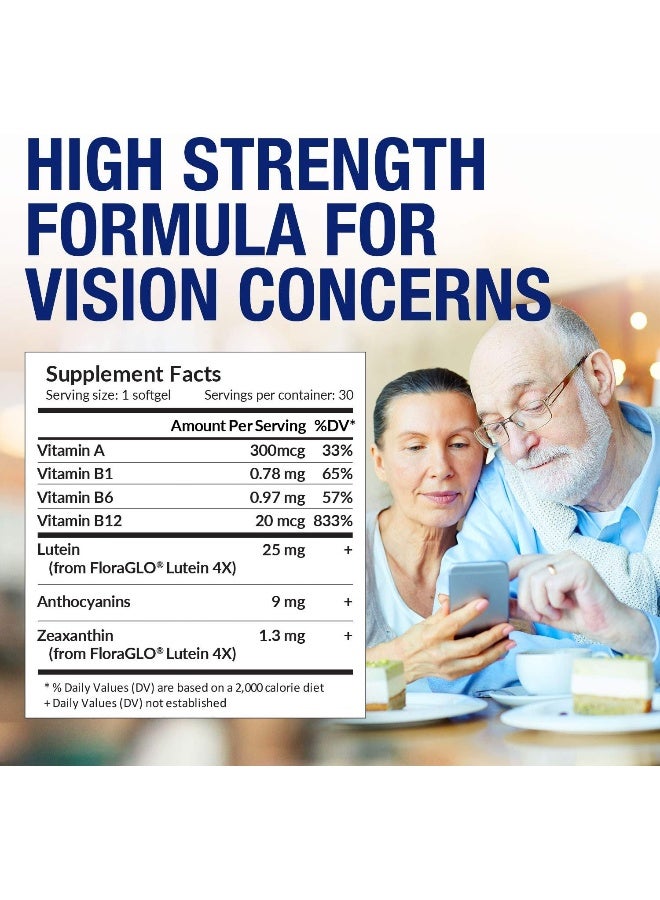 AFC Japan Ultimate Vision - 125mg FloraGLO® Lutein Extract, DHA Extract & Bilberry Extract for Age-Related Vision Concerns - Image 5
