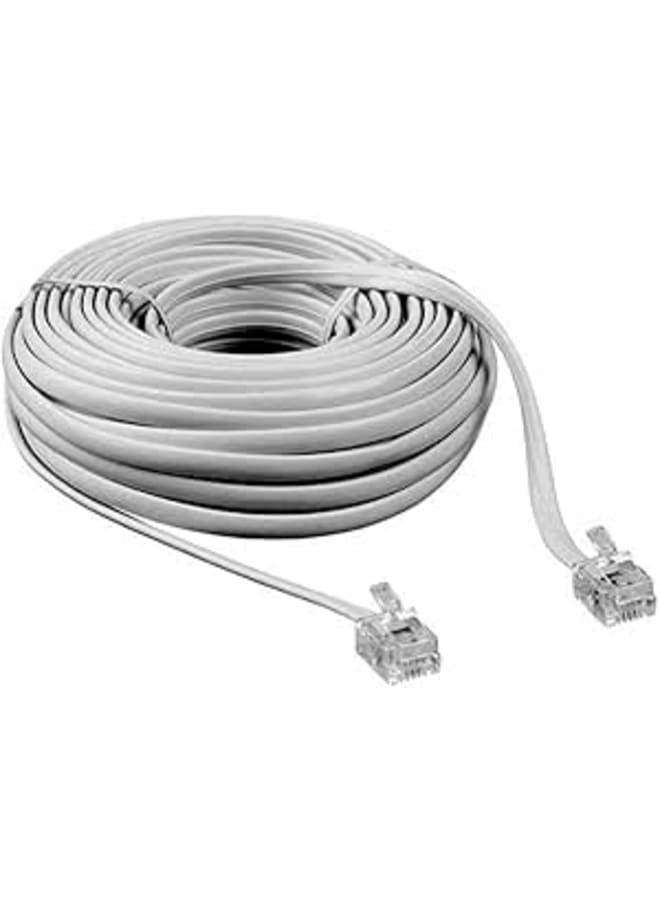 Telephone connection cable pure copper 10m