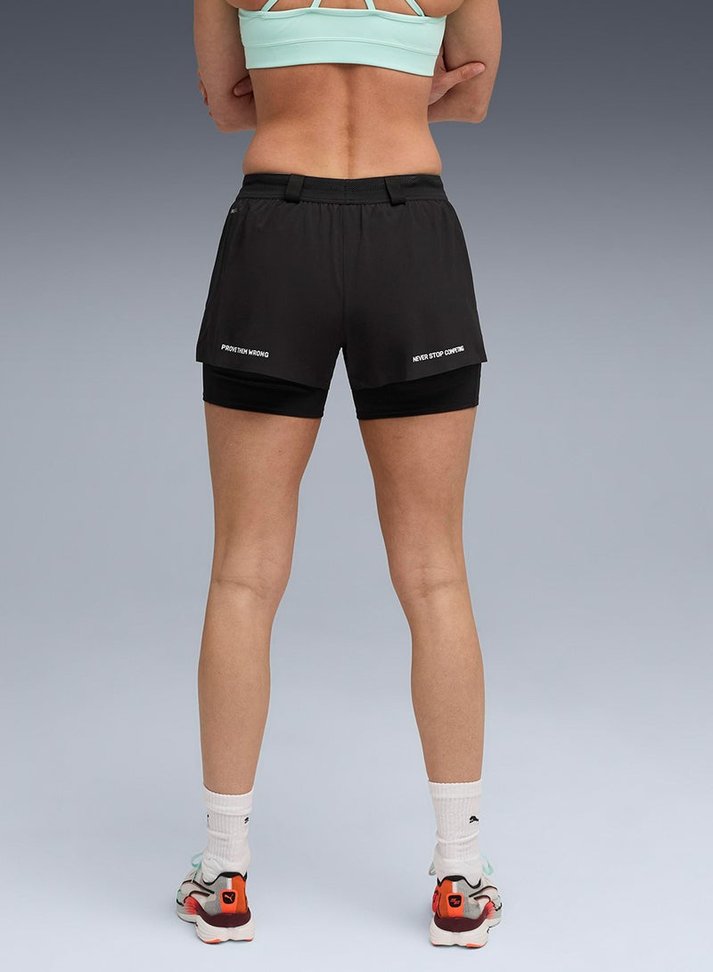 PUMA 2In1 X Hyrox Running Shorts  - Image 2