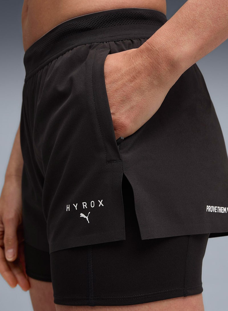 PUMA 2In1 X Hyrox Running Shorts  - Image 3