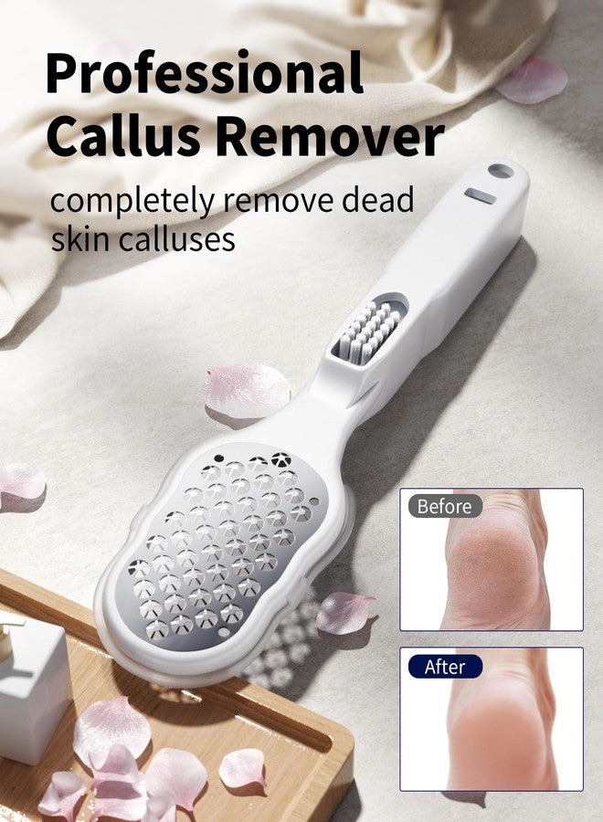 HelpX Foot Scraper, Foot Rasp, Foot Files Callus Remover, Foot Scrubber Dead Skin Remover Tool, Heel File to Remove Hard Skin and Corns, for Dry and Wet Feet - Image 3