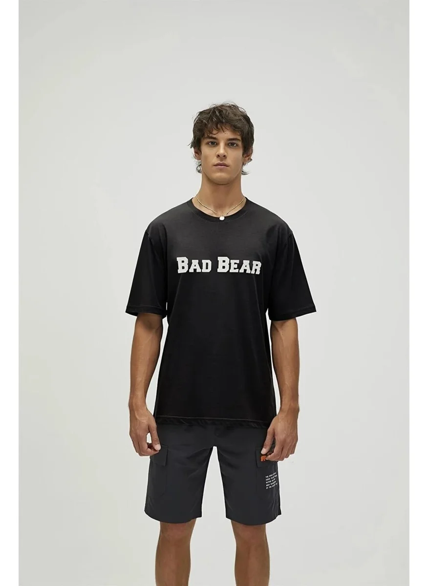 Bad Bear Title Men's T-Shirt Black 22.01.07.053 Xxl - Black