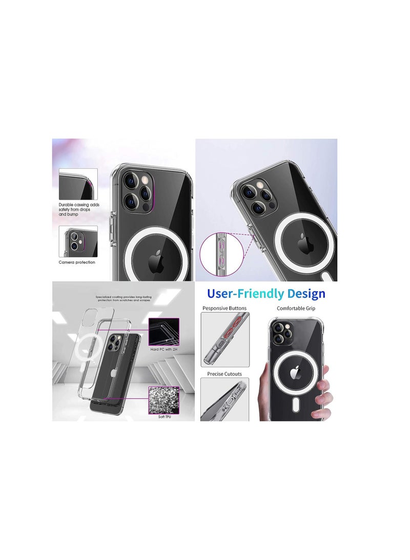 Magsafe Back Cover for iPhone 11 Pro Max Clear  - Image 3