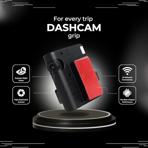 FETACA DC5 Dual Dash Cam for Car Front and Rear Cameras with Night Vision, Built-in GPS, 4G Live Streaming, Cloud Storage, Emergency Alerts - Free 12-Month Software Subscription Included - Image 2