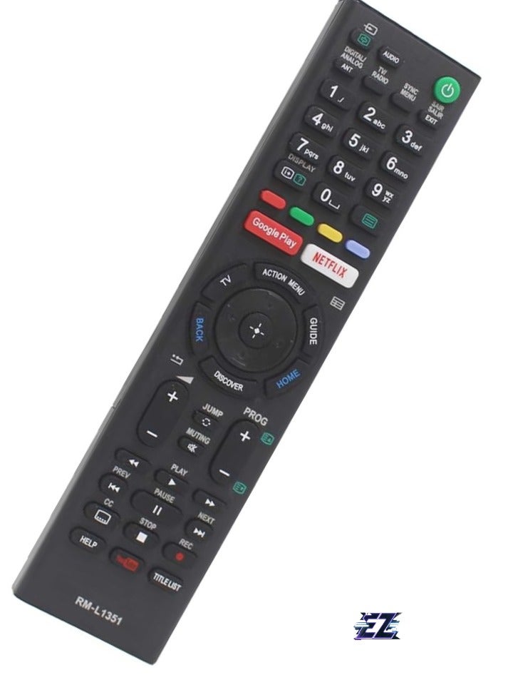 PopZa "Replacement Remote Control Compatible with Sony RMF-TX310U for XBR65X800G, XBR65X850F, XBR-65X850F, XBR65X900F, XBR-65X900F, XBR-70X830F" - Image 2