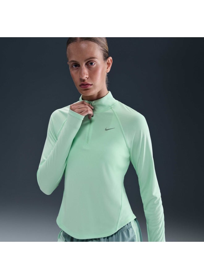 Nike Women’s Nike Tempo Swoosh Hybrid Dri-FIT Half-Zip Top - Image 2