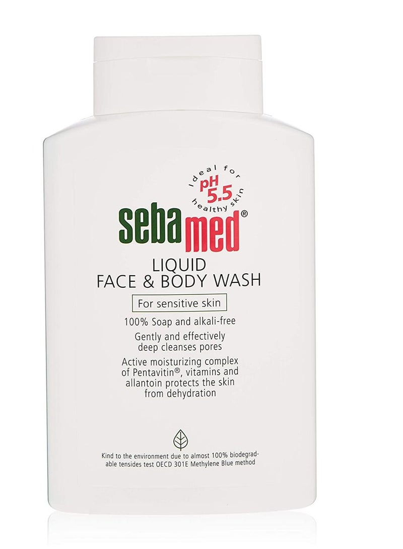 Sebamed Liquid Face and Body Wash for Sensitive Skin, 500 ml - Image 2