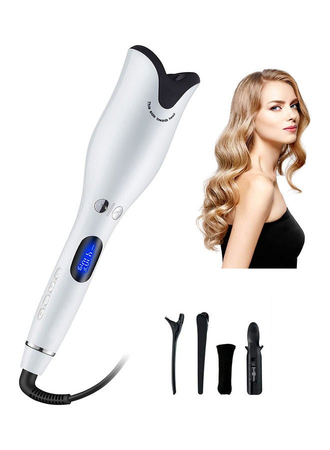 Hair Curler Rotating Crimper White 32x5cm - Image 1