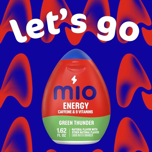 MiO Energy Green Thunder Naturally Flavored Liquid Water Enhancer 1 Count 1.62 fl oz - Image 3