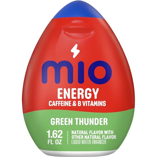MiO Energy Green Thunder Naturally Flavored Liquid Water Enhancer 1 Count 1.62 fl oz - Image 1