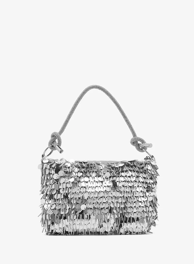 Ella Limited Edition sequin embellished shoulder bag