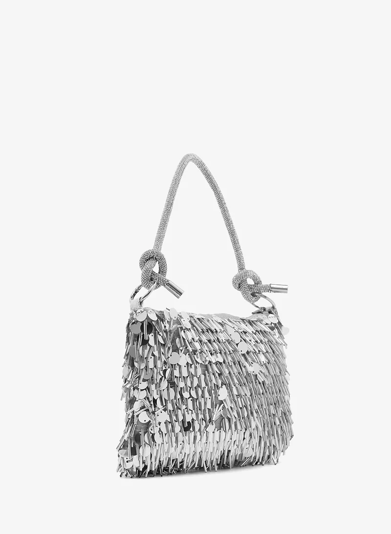 Ella Limited Edition sequin embellished shoulder bag