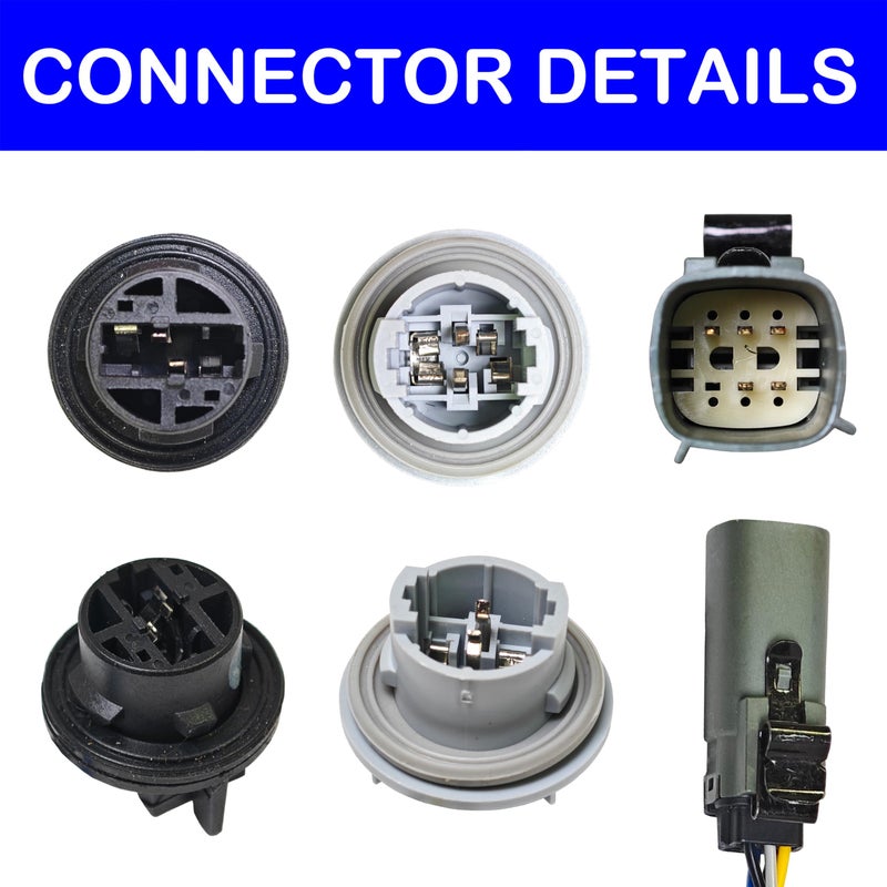 TVM TRAVERMAN Tail Light Rear Lamp Socket and Wiring Harness JL3Z-13412-A Tail Light Wiring Harness Compatible with 2018-2020 Ford F-150 - Image 3