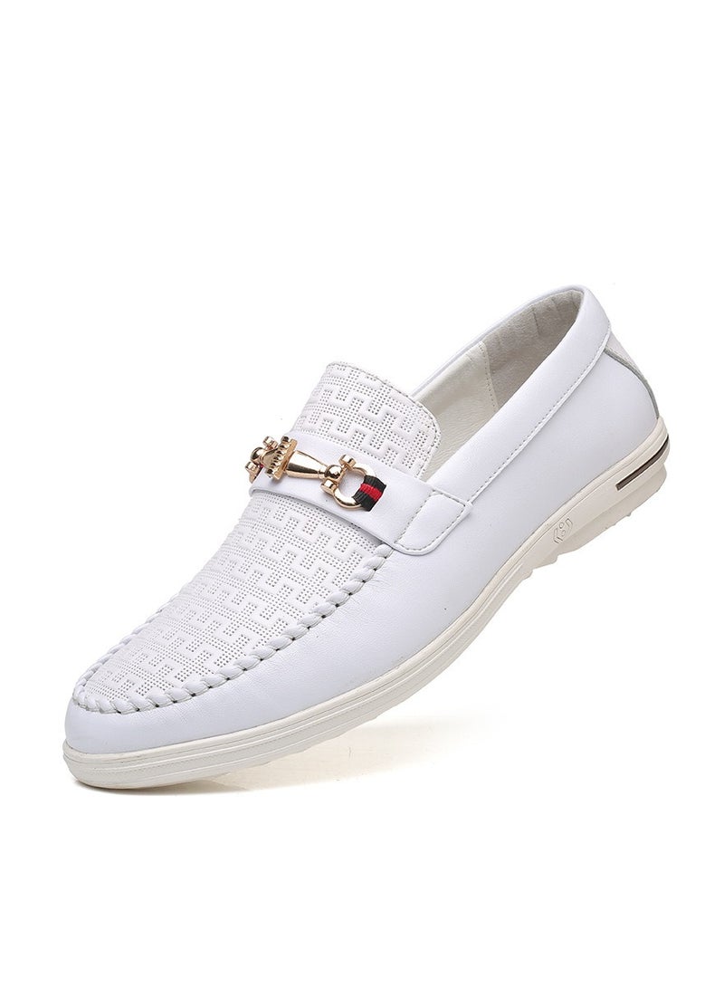KUYING New Fashion Casual Leather Shoes - Image 1