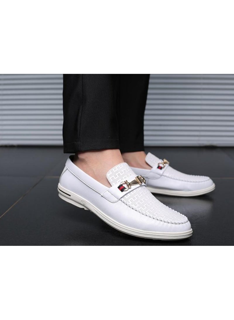 KUYING New Fashion Casual Leather Shoes - Image 3