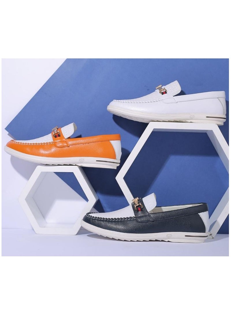 KUYING New Fashion Casual Leather Shoes - Image 5