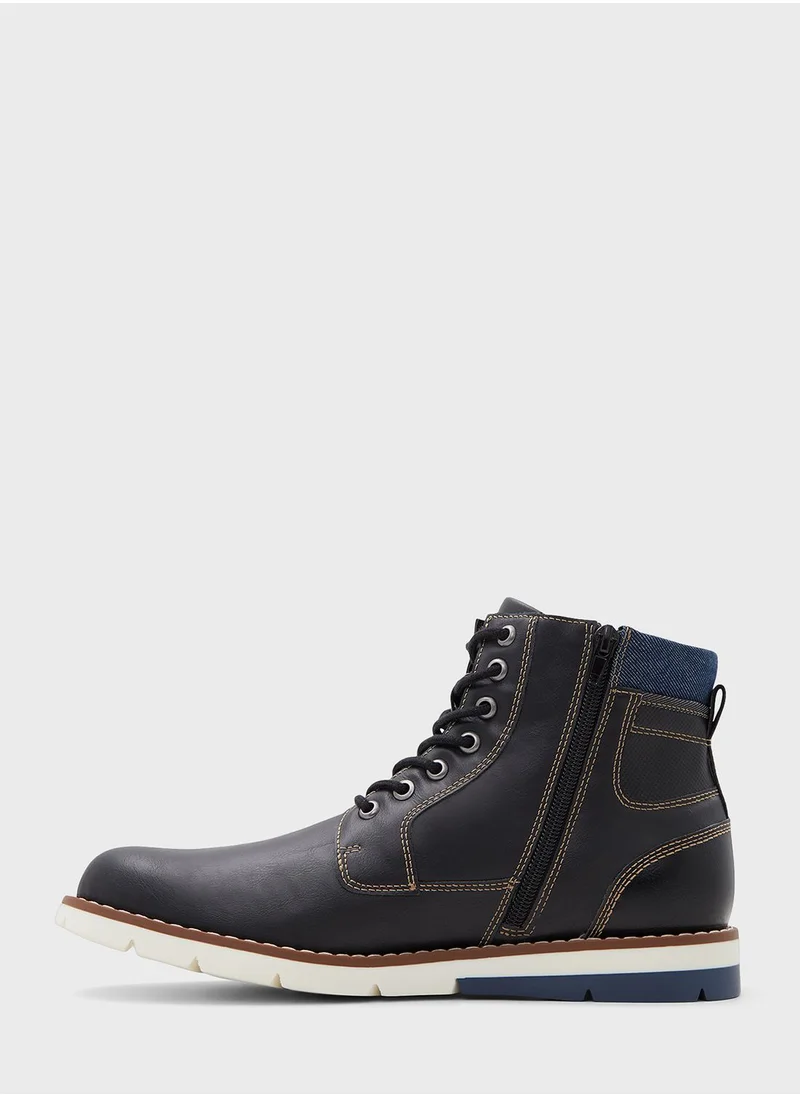 CALL IT SPRING Casual Lace Up Boots